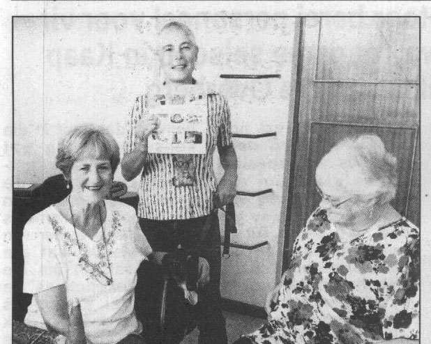 A pleasant surprise for the ladies of Napier’s Handcraft Club on National Pet Day.